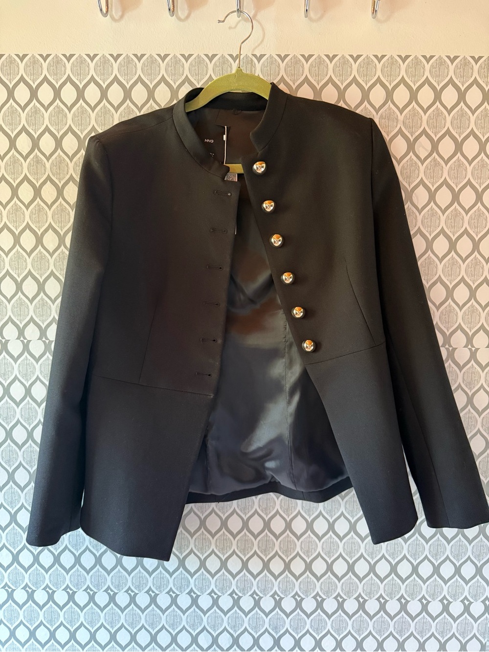 Mango Black Blazer M